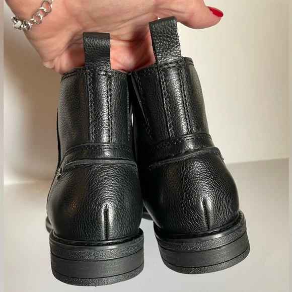 Easy Spirit Juna Casual Booties Leather Black, Size 10 - Picture 8 of 14